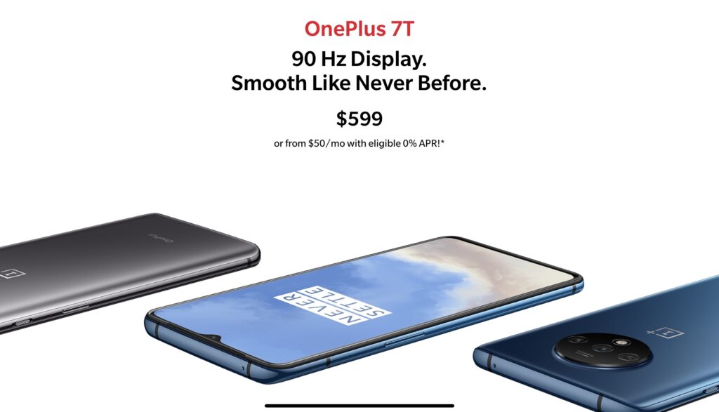 Specs for oneplus 7t pro